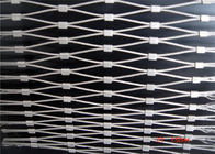 Ferrule Type Stainless Steel Wire Rope Mesh / Green Wall Mesh CE Approved