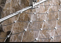 Weatherproof Stainless Steel Wire Rope Net , Easy Installation Ss Rope Mesh