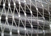 Stainless Steel Ferrule Rope Mesh，high quality stainless steel safety net