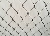 Zoo / Garden Stainless Steel Wire Rope Mesh With 1.2mm-3.2mm Wire Diameter