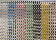 Multicolor Aluminum Chain Fly Screen , Elegance Door Fly Screen Curtain