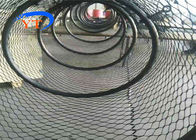 Special Type Diamond Mesh Fencing , Flexible Stainless Steel Bird Cage Fencing