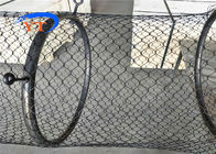 Special Type Diamond Mesh Fencing , Flexible Stainless Steel Bird Cage Fencing