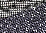 Fashion Brass / Aluminum Alloy Metallic Mesh Fabric Colth Sequin Fabric