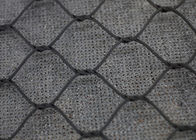 Stainless Steel Black Oxide Wire Rope Mesh Inox Rust Resistant Square Hole