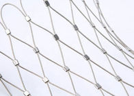 High - Strength Stainless Steel Wire Rope Mesh Fence For Animal Cages