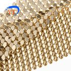 3mm Golden Aluminum ISO 9001 Sequins Wall