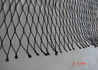 1.6mm Black Oxide Wire Rope Mesh Stainless Steel Aviary Mesh
