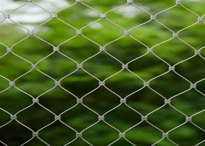 X Tend Stainless Steel Green Wall Mesh For Plants Supporting / Garden Fence