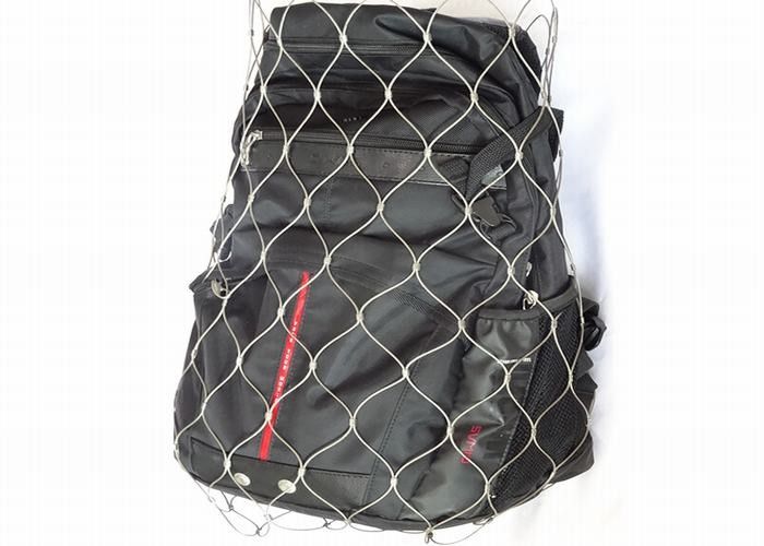 SS304 / SS316 Anti Theft Backpack Mesh With 1.2mm-3.2mm Wire Diameter