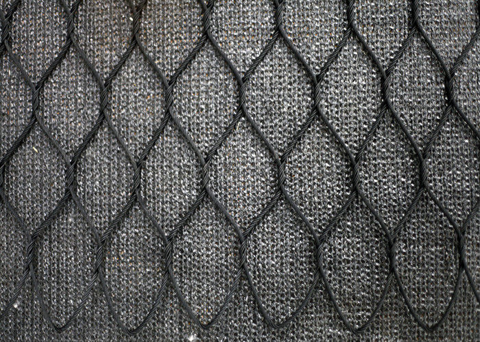 SS316 Material Animal Enclosure Mesh Stainless Steel Wire Rope Zoo Mesh