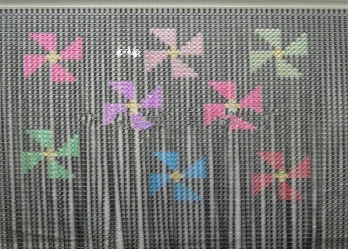 SGS / CE Anodised Aluminium Chain Fly Screen / Door Screen Chain Curtain