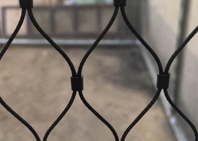 Diamond Shape Flexible Wire Mesh Netting , Weatherproof Bird Aviary ...