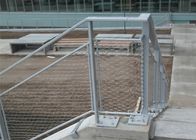 High Durability Balustrade Wire Mesh Infill For Indoor / Outdoor Protection