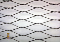 Safety 304 304L 316 316L Stainless Steel Cable Netting Knotted Rope Mesh