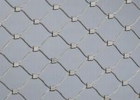 Anti Corrosive Balustrade Wire Mesh 1.2mm-3.2mm Wire Diameter For Sightseeing Platforms
