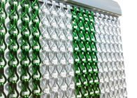 Versatility Metal Chain Door Curtain , Chain Link Screen Curtain For Isolation Wall