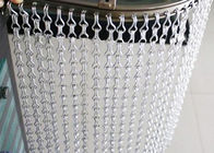 Anodised Deco Mesh Rope Aluminium Chain Door / Fashion Fly Screen Curtain