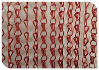 Hand Made Decoration Fly Screen Chain Curtain Easy Fix / Clean For Commercial Places