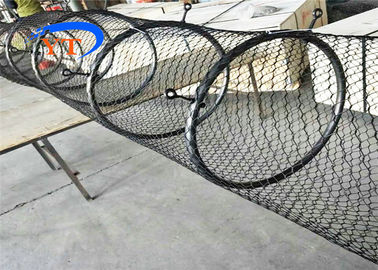 Special Type Diamond Mesh Fencing , Flexible Stainless Steel Bird Cage Fencing