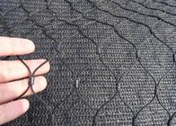 Easy Installation Black Oxide Wire Rope Mesh With 1.2mm - 3.2mm Wire Diameter