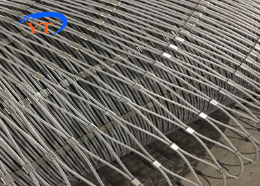 Stainless Steel Balustrede Safety Mesh 304 304L 316 316L For SGS / CE