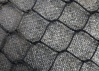 Stainless Steel 316 Woven Type Rope Mesh / Zoo Mesh Enclosure Size Customized
