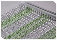 Anodized Metal Decorative Fly Screen Chain Curtain Fine Aluminum Materials