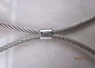 Flexible Diamond Shape 7x7 Stainless Steel Rope Net Cable Mesh Fencing