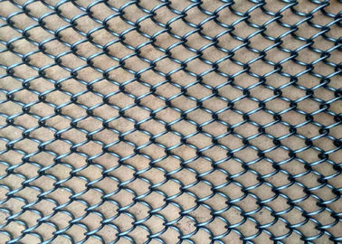 Stainless Steel Wire Material Metal Chain Curtains Woven Wire Mesh Application