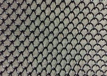 Stainless Steel Wire Material Metal Chain Curtains Woven Wire Mesh Application