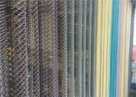 Aluminum Alloy Metal Coil Drapery Metal Mesh Curtain For Office Partition