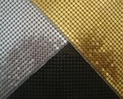4mm Silver Aluminum Mesh Fabric Decorative Flexible Metal Sequins Wall