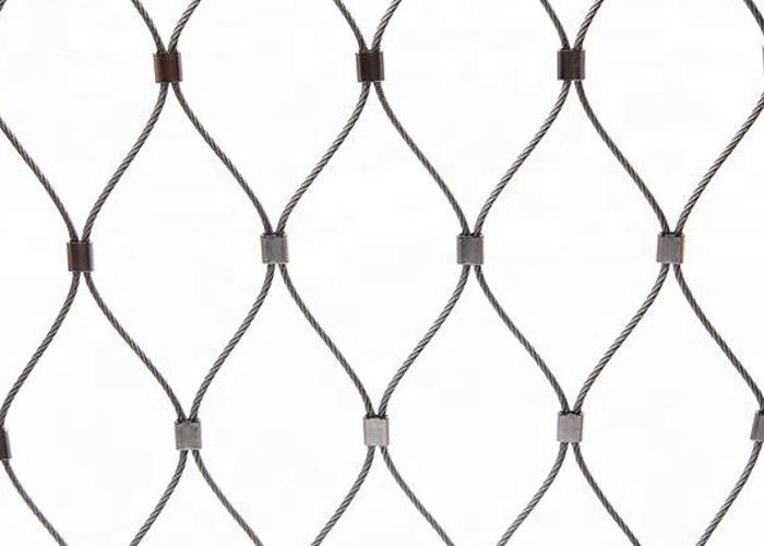 Stainless Steel Wire Rope Green Wall Mesh 304 304L 316 316L