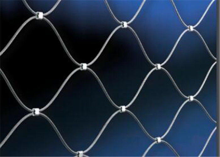 7X7 7X19 High Quality Stainless Steel Wire Rope Mesh Net/ 304 316